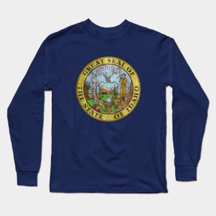 Idaho State Flag Long Sleeve T-Shirt